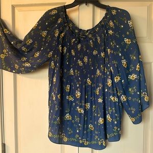 Navy Blouse